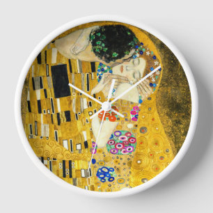 Horloge Gustav Klimt - Le baiser / Saint Valentin