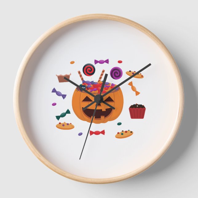 Horloge Halloween (Recto)
