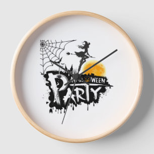 Horloge Halloween