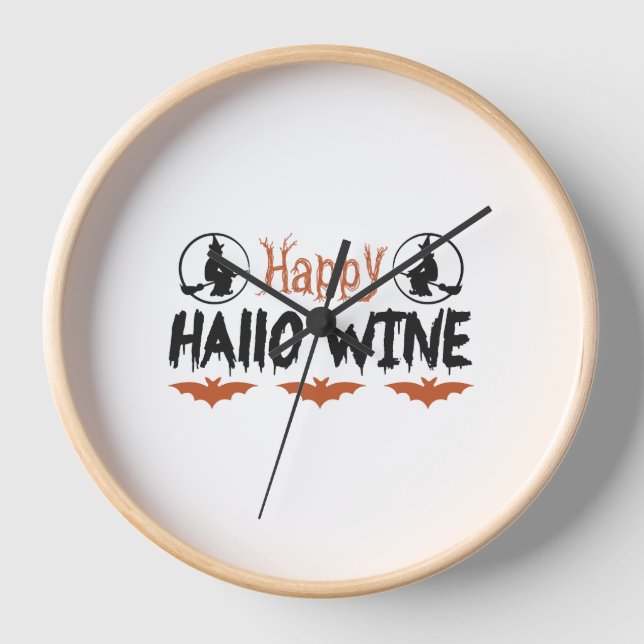 Horloge halloween boo (Recto)