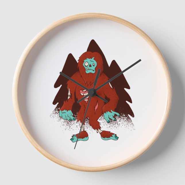 Horloge Halloween Camping (Recto)