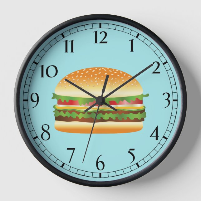 Horloge Hamburger (Recto)