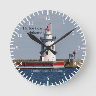 Horloge Harbour Beach Lighthouse
