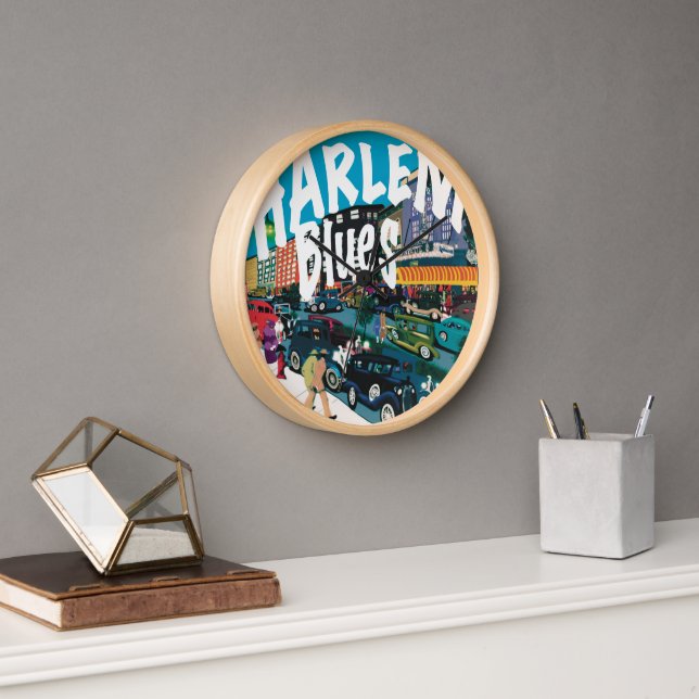 Horloge Harlem Blues (Bureau)