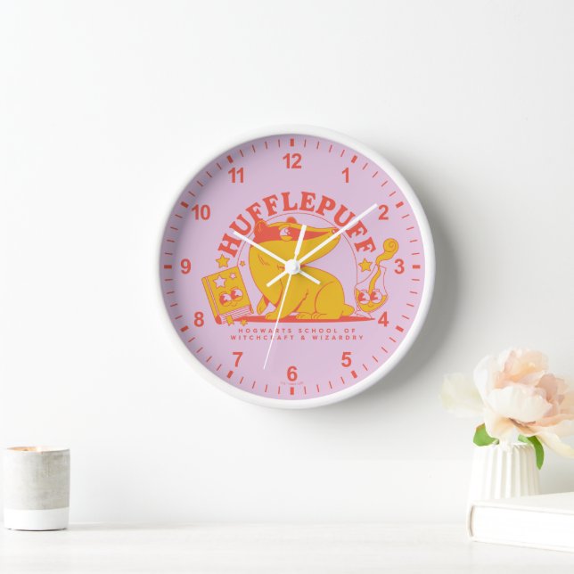 Horloge HARRY POTTER™ | Cute HUFFLEPUFF™ (Maison)