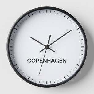 Horloge Heure de Copenhague - Heure de l'horloge