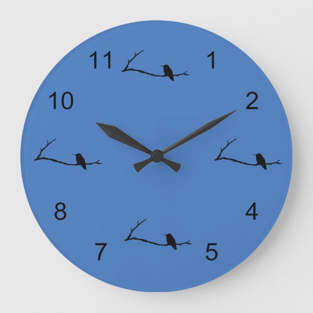 Horloge - Heure des colibris (Recto)