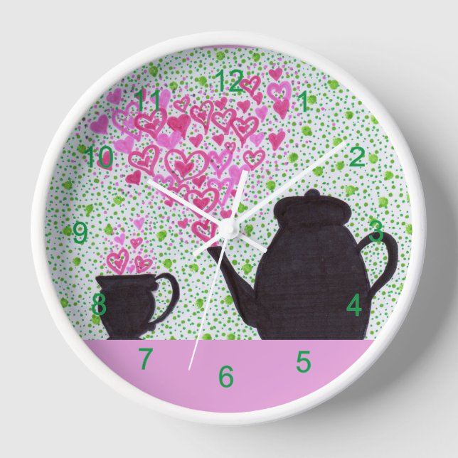 Horloge - Heure du thé (Recto)