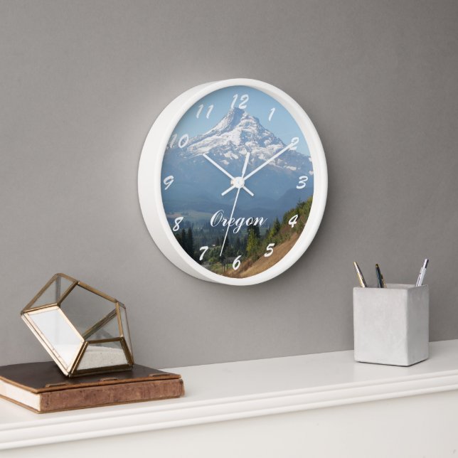 Horloge Hood River Valley et Mount Hood, Oregon (Bureau)