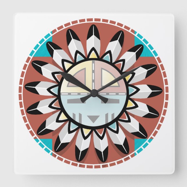Horloge Hopi Kachina (Recto)