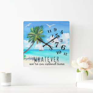 Horloge horaire de Funny Island