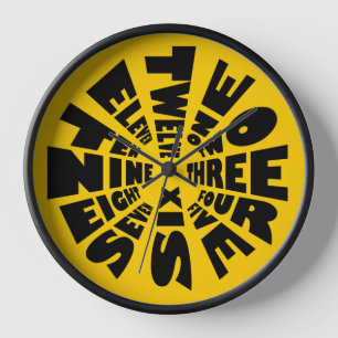 Horloge Horodateur de mot