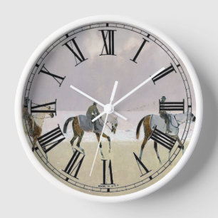 Horloge Horse Riders on the Beach 1892