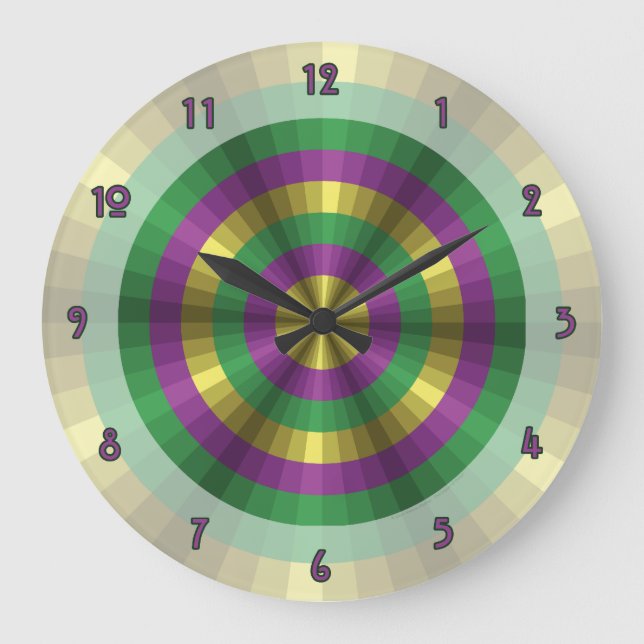 Horloge Illusion Mardi Gras (Recto)