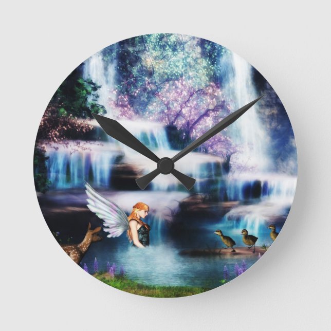 Horloge imaginaire de rêve fée (Recto)