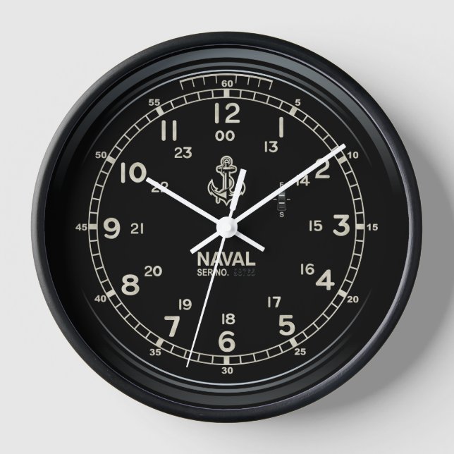 Horloge Imitation de l'horloge NAVAL (Recto)