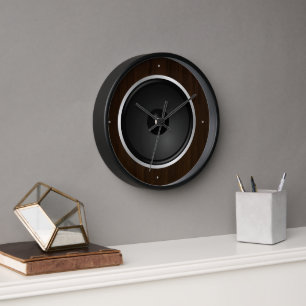 Horloge Interlocuteur de musique en bois