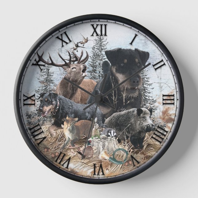 Horloge Jagdterrier (Recto)