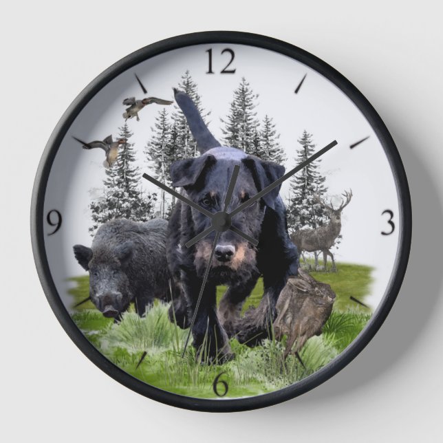 Horloge Jagdterrier (Recto)
