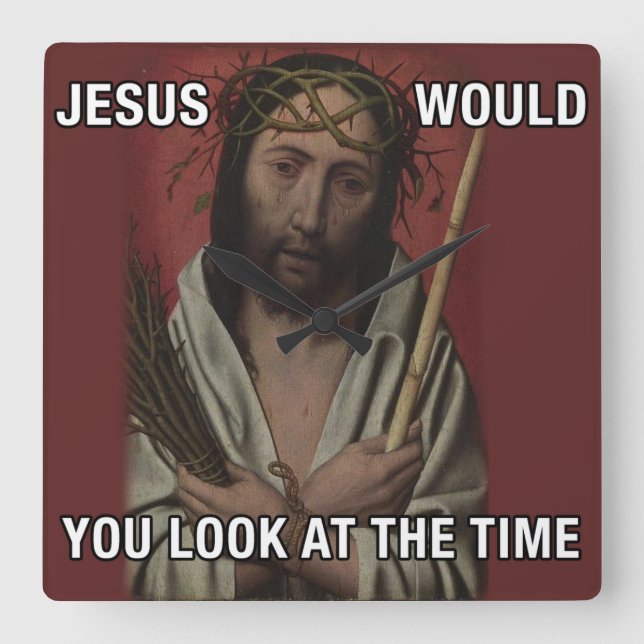 Horloge Jésus (Recto)