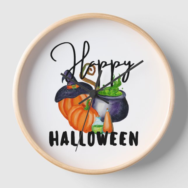 Horloge Joyeux costume Halloween Décor Halloween (Recto)