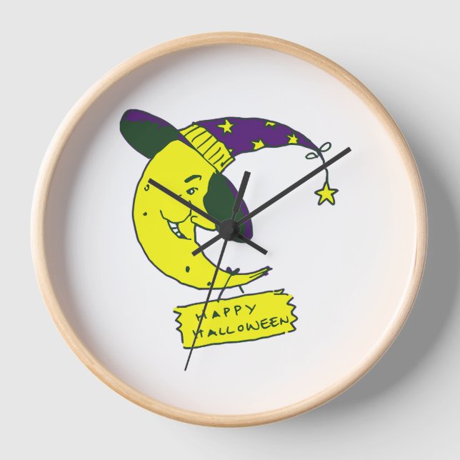 Horloge Joyeux Halloween (Recto)