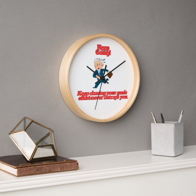 Horloge Keep Going Desgin a Clock (Bureau)