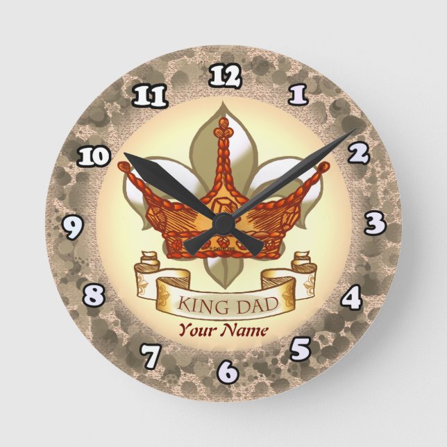 Horloge King Papa (Recto)