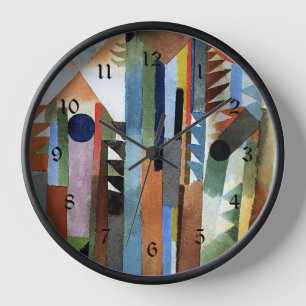 Horloge Klee - Der Wald der aus dem Samenkom
