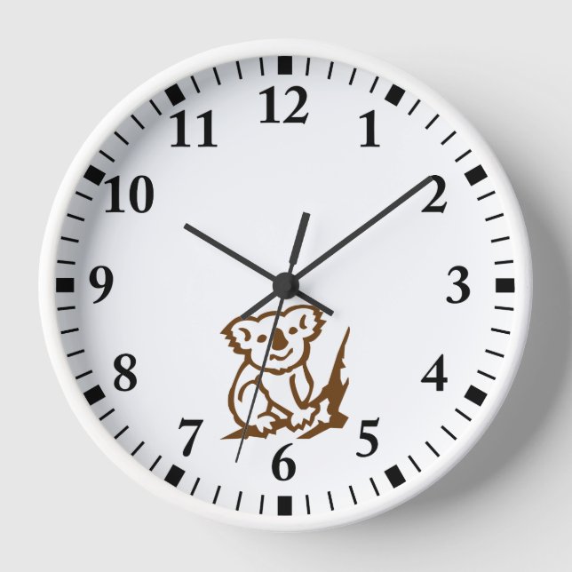 Horloge Koala (Recto)