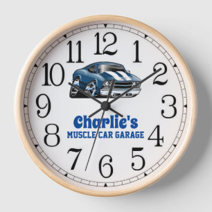 Horloge La voiture à 69 muscles de Charlie