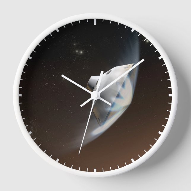 Horloge Laboratoire des sciences de Mars - Capsule Aérocoq (Recto)