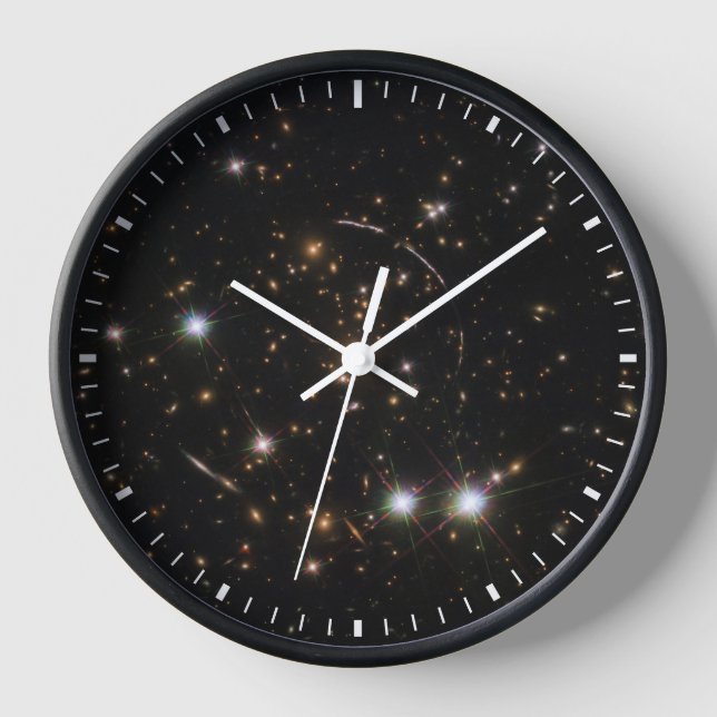 Horloge L'Arc Sunburst Dans Un Gros Cluster Galaxy (Recto)