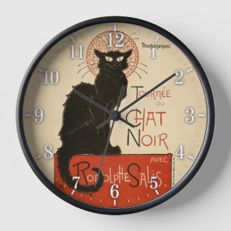 Horloge  Le Chat Noir