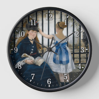 Horloge "Le Chemin de fer" de Manet