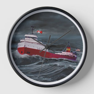 HORLOGE L'ÉCRAN DU FITZGERALD EDMUND