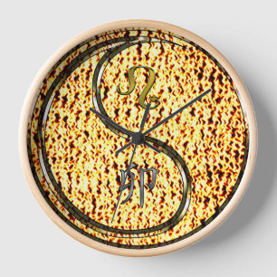 Horloge Léo & Lapin de feu