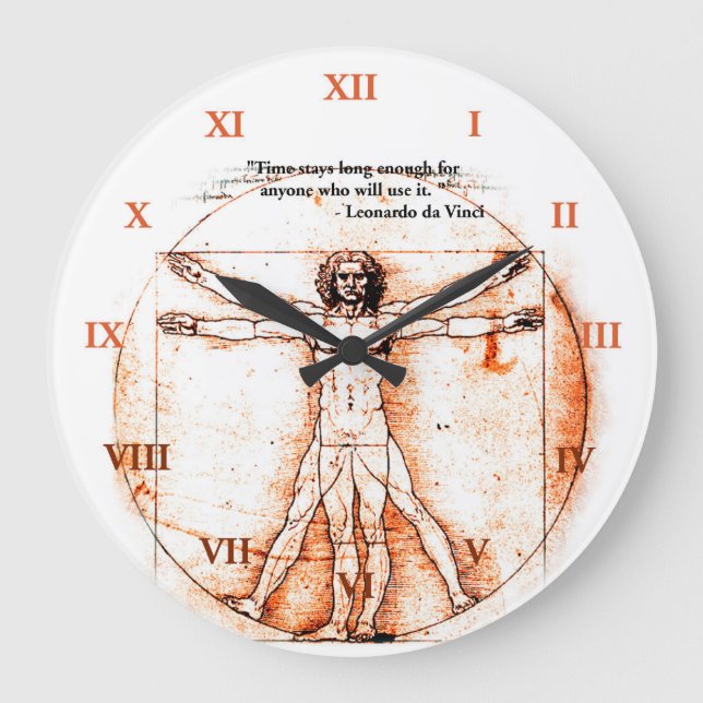 Horloge Leonardo da Vinci (Recto)