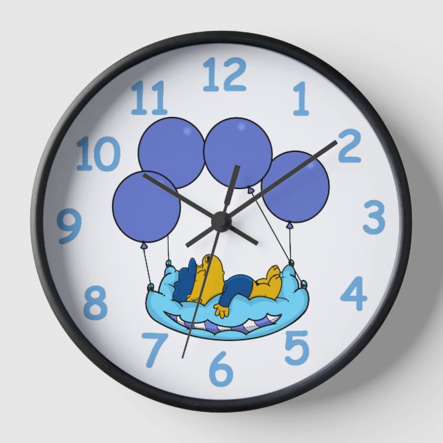 Horloge Les ballons Coussins de Ferald (Recto)