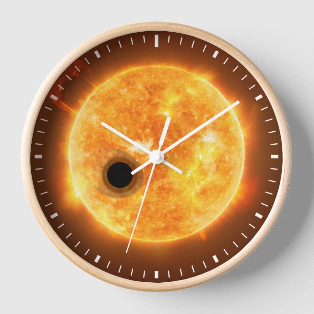 Horloge L'Exoplanet Wasp-107b Est Un Géant De Gaz (Recto)