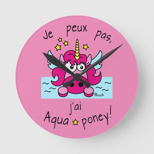 Horloge "Licorne, Aquaponey" (Recto)