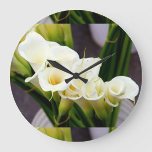 horloge lis calla