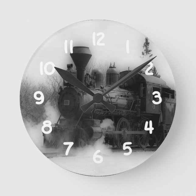 Horloge Locomotive Du Train vintage (Recto)
