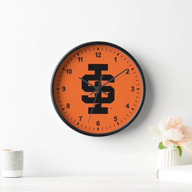 Horloge Logo de l'Université d'État de l'Idaho (Maison)