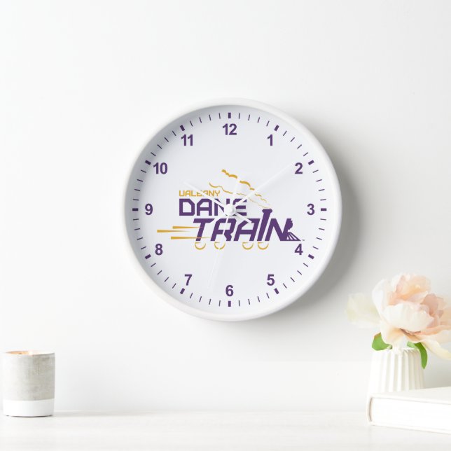 Horloge Logo du train UAlbany Dane (Maison)