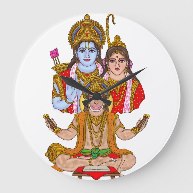 Horloge Lord Hanuman (Recto)