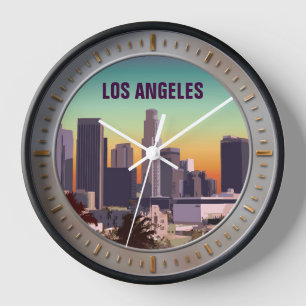 Horloge Los Angeles, la Californie