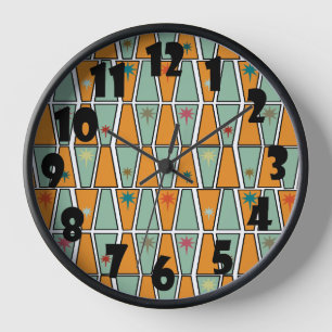 Horloge Losanges avec éruptions stellaires