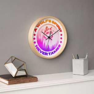 Horloge Loup