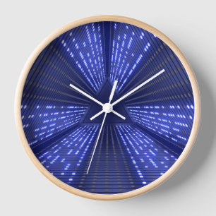Horloge lumière brillante